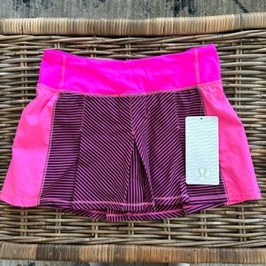 NWT Lululemon Fast Cat Tennis Skirt